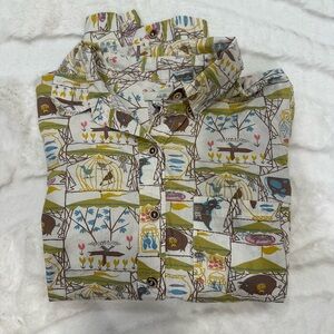 Anthropologie Odille Button Up Shirt Size 0